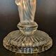 Antique Crystal Candlestick "The Water Carrier" (1900-1920)