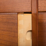 Teak chest of drawers by Kai Kristiansen for FM Mobler, 1961