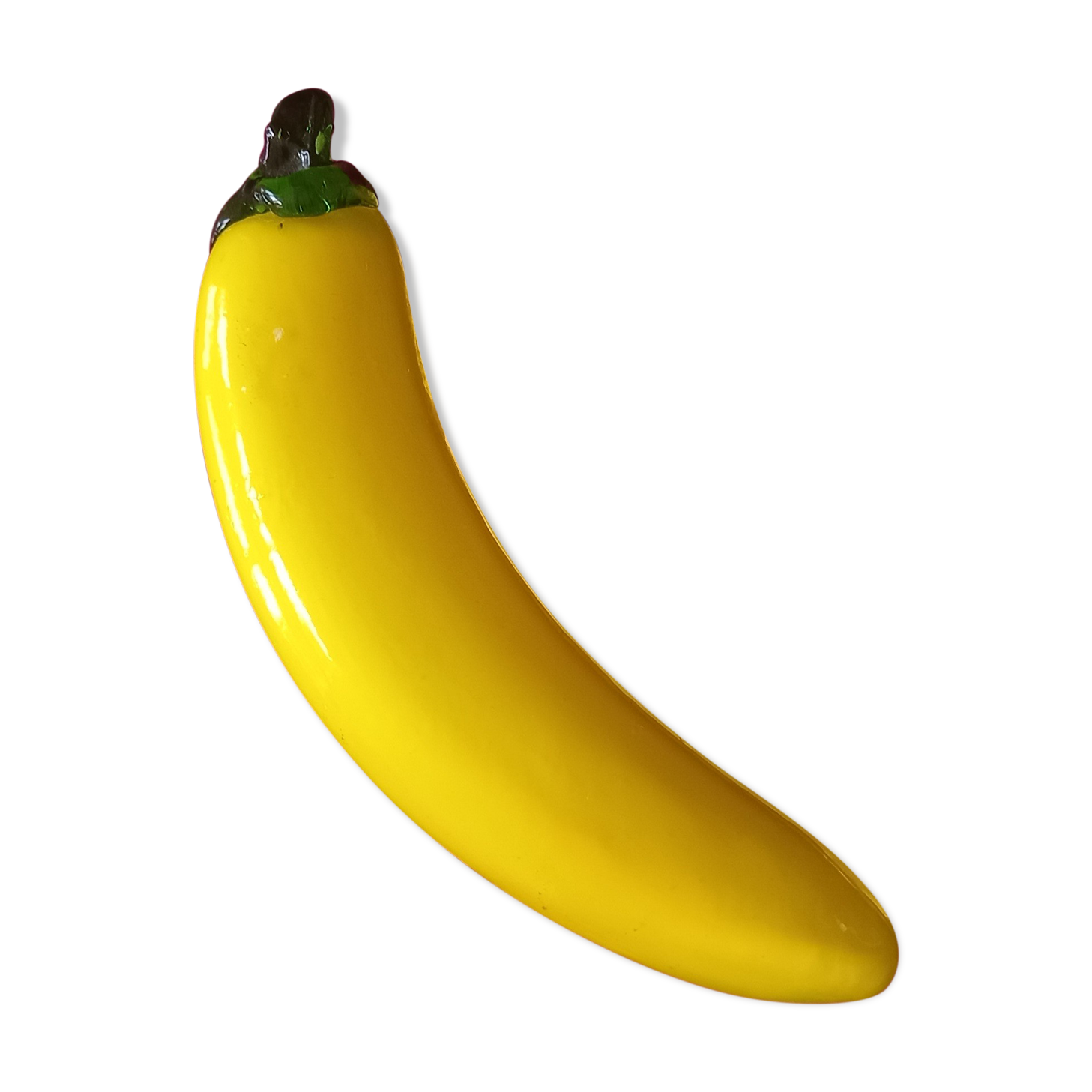 Banane en verre de Murano