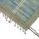 Hand-Knotted Turkish Contemporary 212 cm x 311 cm Blue Wool Carpet