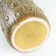 West German Fat Lava ceramic vase, glazed relief surface, 1970s