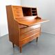 Commode à écrire en teck danois des années 1960
