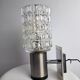 Pair of 70s glass wall lamps by Targetti Sankey
