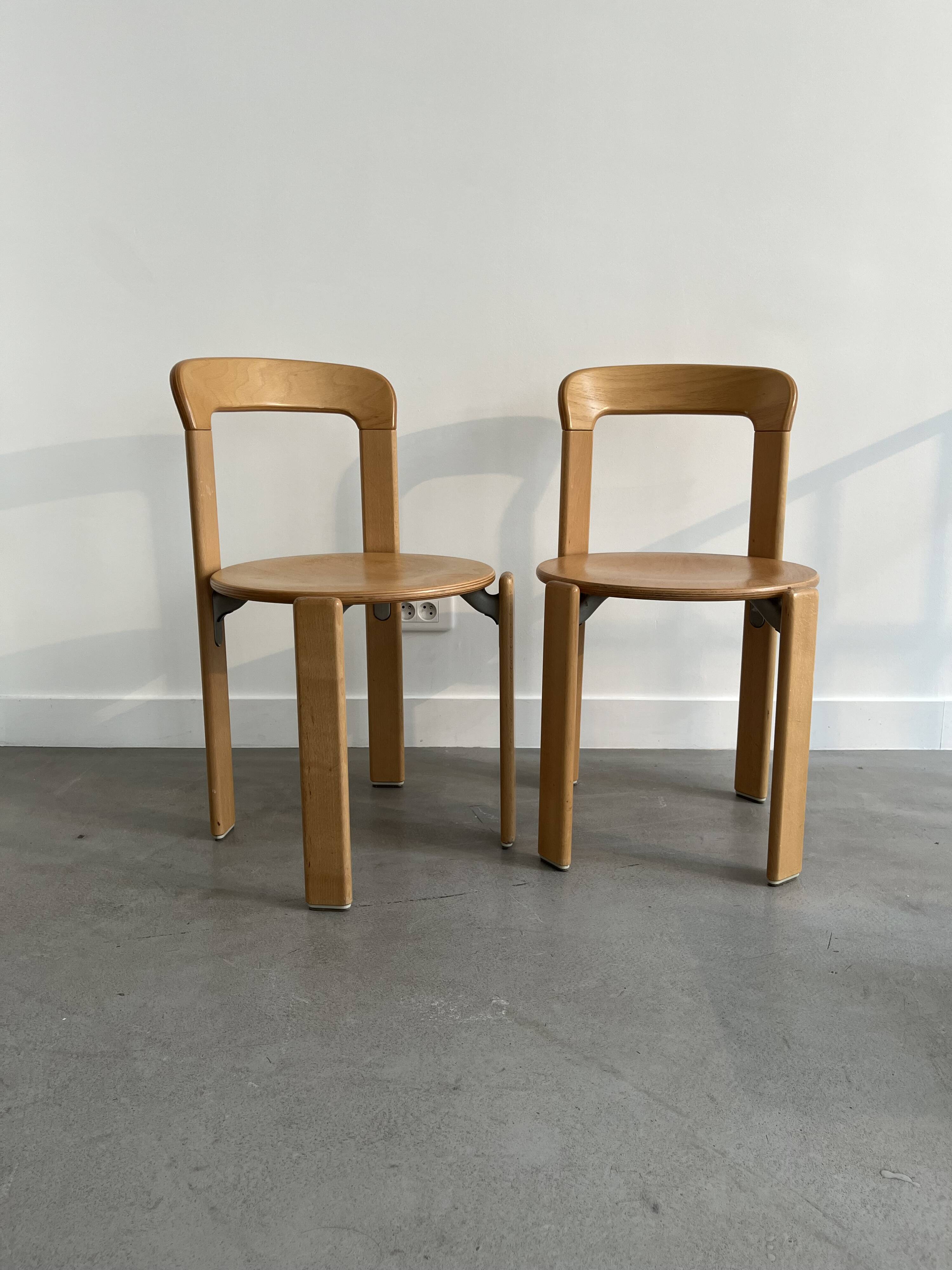 Bruno Rey chairs for Kusch & Co 1970s