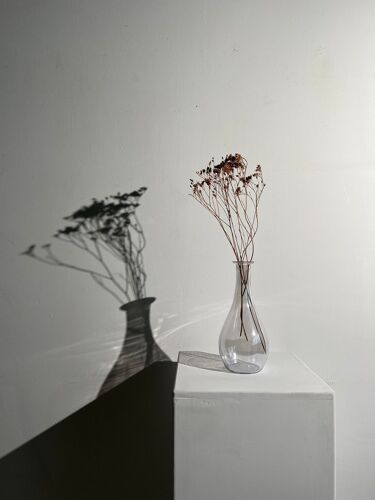 Vase en verre moderne