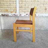 Vintage Scandinavian chairs 1970 velvet
