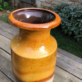 Enamelled vase W. Germany