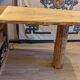 Solid wood farmhouse table