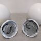 Pair of Eye Ball wall lights Space Age by Raak, Netherlands circa 1970.