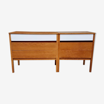 Pair of 2 chest of drawers by Richard Young for G Plan