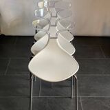Table space age et 4 chaises