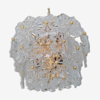 S Kinkeldey 1970 glass chandelier