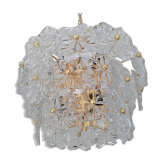 S Kinkeldey 1970 glass chandelier