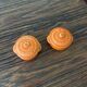 Pair of vintage Le Creuset salt and pepper shakers