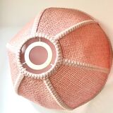 Pink cane lampshade