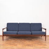 Mid-Century Teak Kolding Sofa by Erik Wørts for Ikea, 1960s.