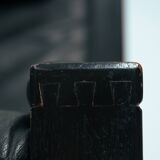 Chaises longues brutalistes avec repos-pieds de Sonja Wasseur, années 1970