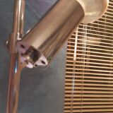 Vintage floor lamp 3 chrome spots France 1970