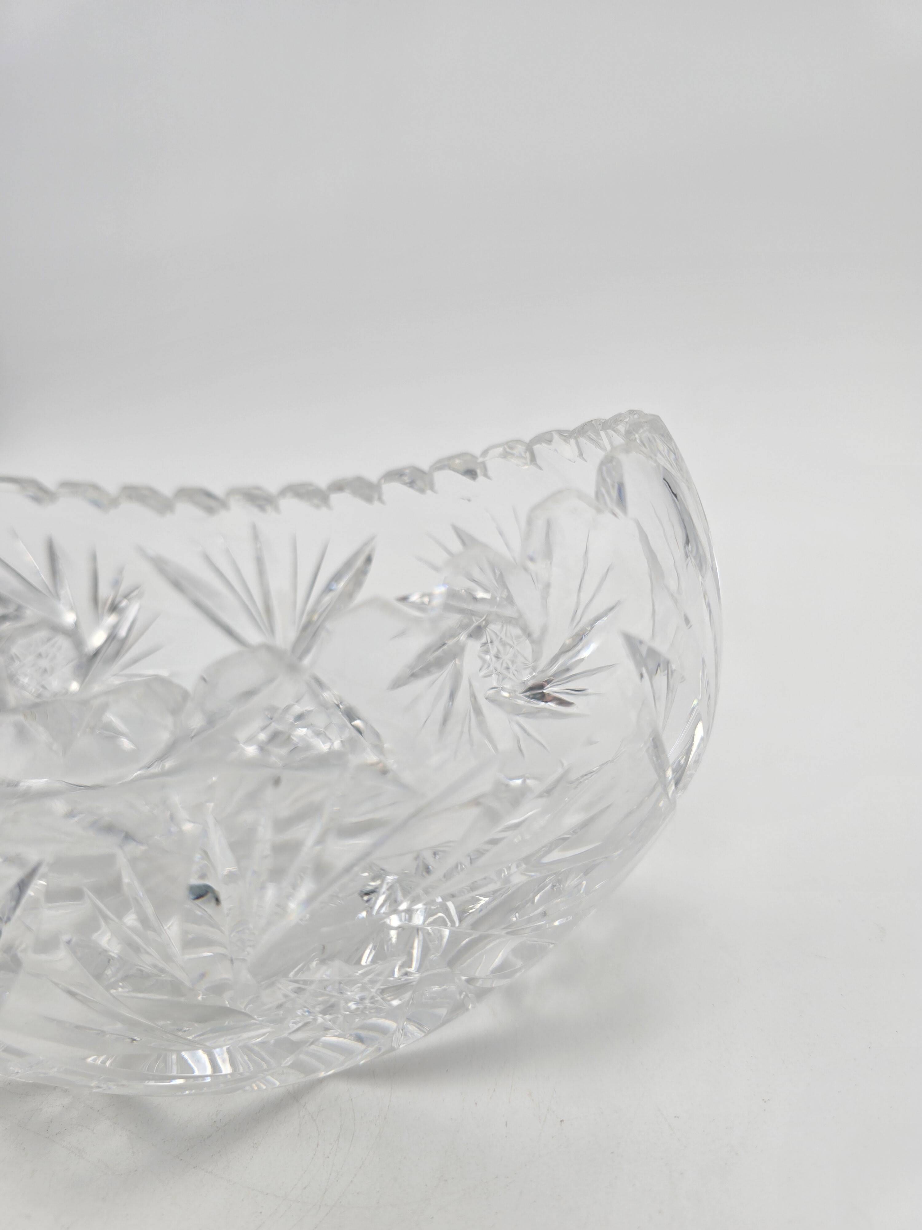 Art Deco Crystal Cup