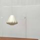 Modern mid-century Cocoon pendant lamp by Friedel Wauer for Goldkant Leuchten, Germany, 1960s.