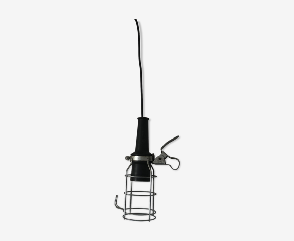 Baladeuse vintage 1960 de garage Altrow noire - 26 x 9 cm