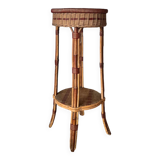 Rattan saddle