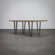Table basse en travertin, Italie (années 1970)