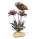 John Steck Desert Rose Metal and Stone Vintage Brutalist Sculpture