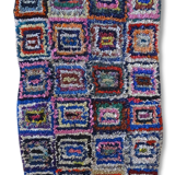 Tapis, boucherouite 105x160