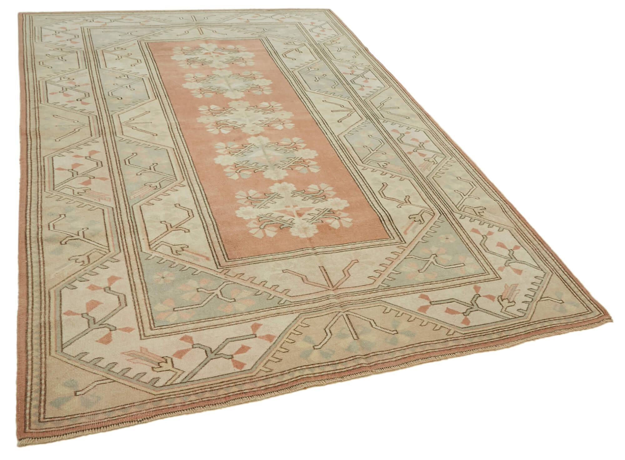 Turkish Vintage Anatolian Rug 198 cm x 295 cm