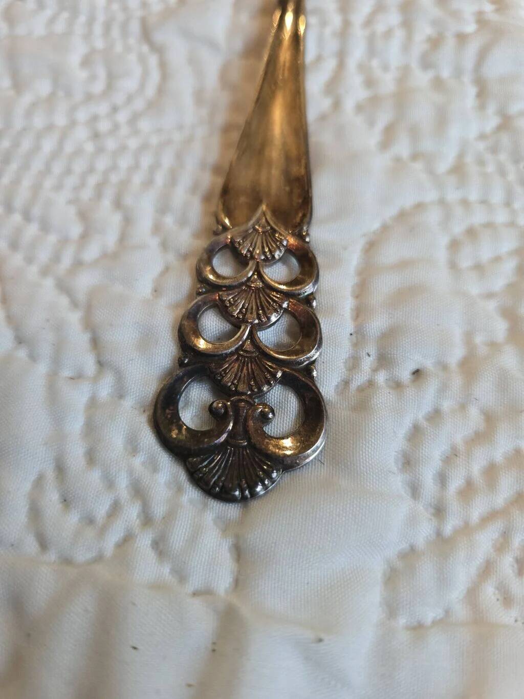 Cuillère en argent modèle Norrona de David Andersen
