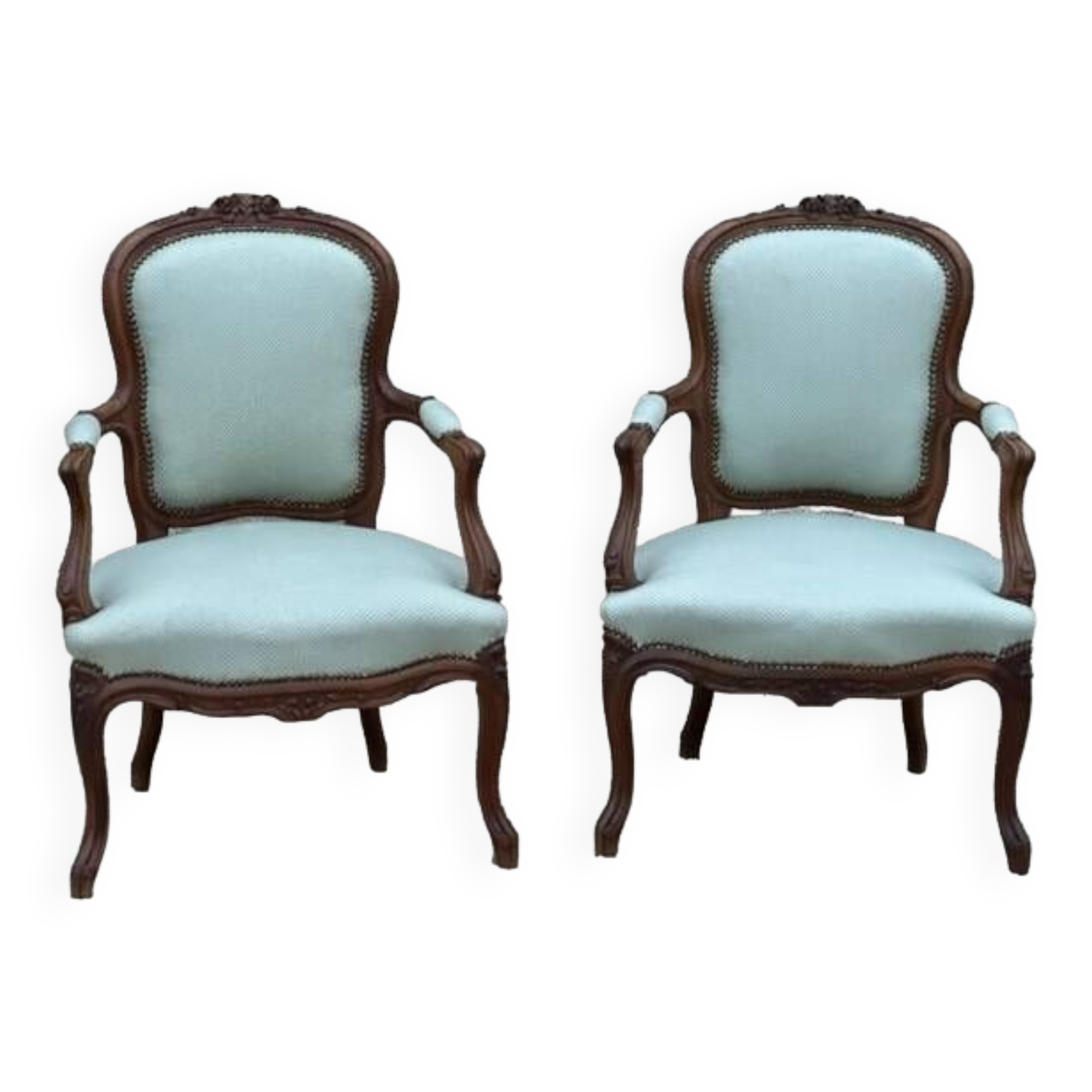 Pair of Louis XV style convertibles