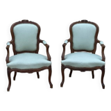 Pair of Louis XV style convertibles