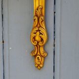 Applique murale Art nouveau en bronze : style français, 2 lumières, années 1950