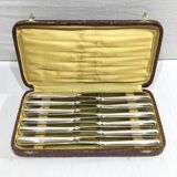 Christofle - Alfenide silver-plated knives