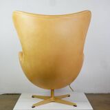 Leather Egg Chair by Arne Jacobsen for Fritz Hansen Limited Anniversary Edition