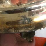 Silver metal steel gravy boat