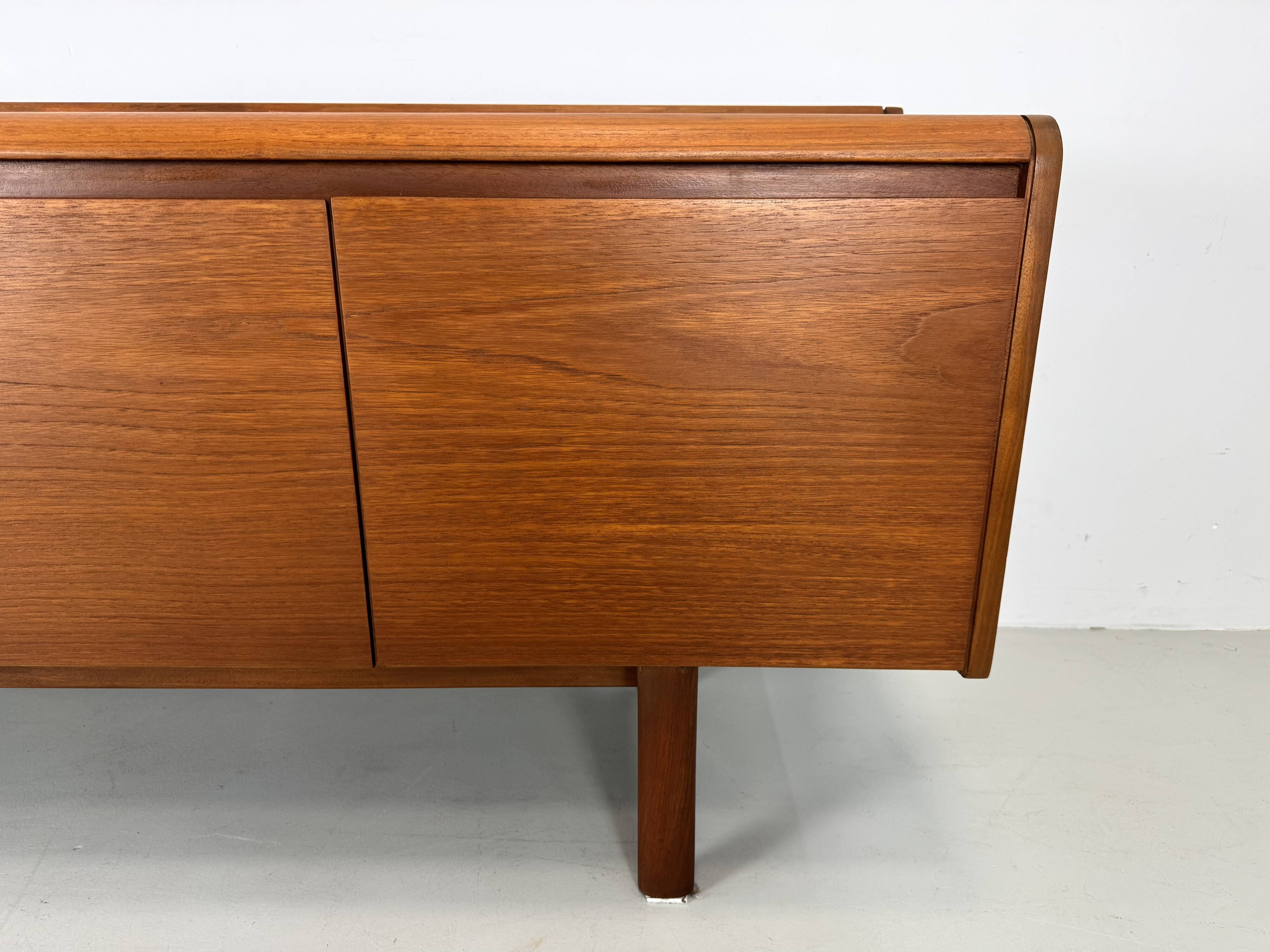Beautiful, rare, minimalist White and Newton sideboard from the 1960s.