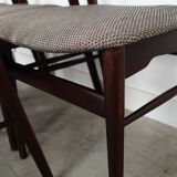 Set of six oak chairs, Danish design, 1970s, production: Denmark