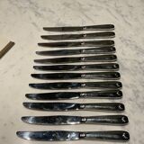 12 couteaux Inox . Vintage