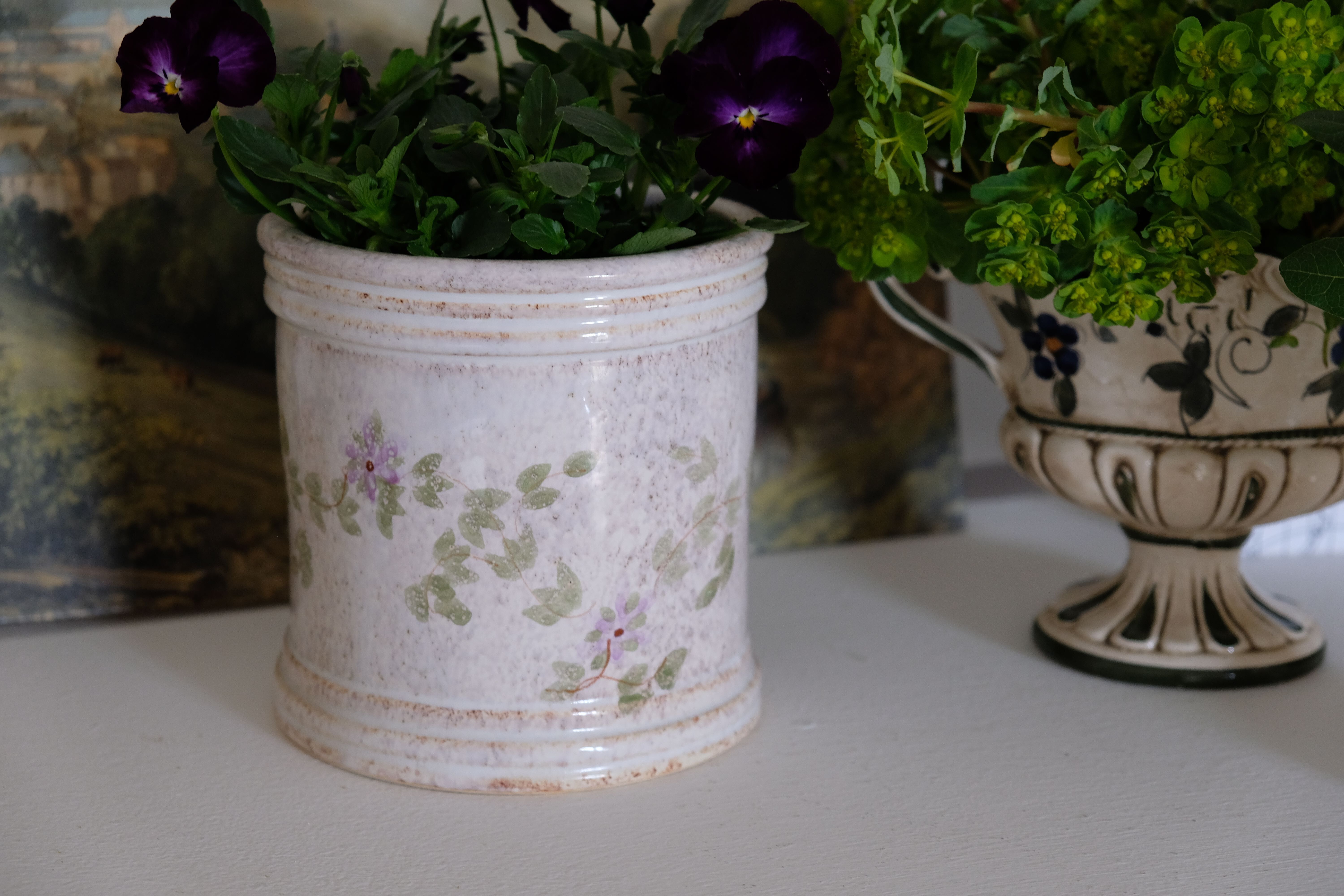 Pot cache Vallauris 50s