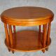 Art Deco period oval coffee table