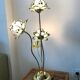 Vintage lotus flower lamp