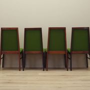 Ensemble de quatre chaises en palissandre, design danois, années 1970, fabricant : Dyrlund