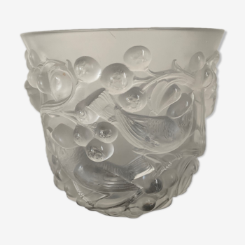 Vase Lalique cristal