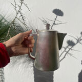 Art Deco silver-plated metal teapot