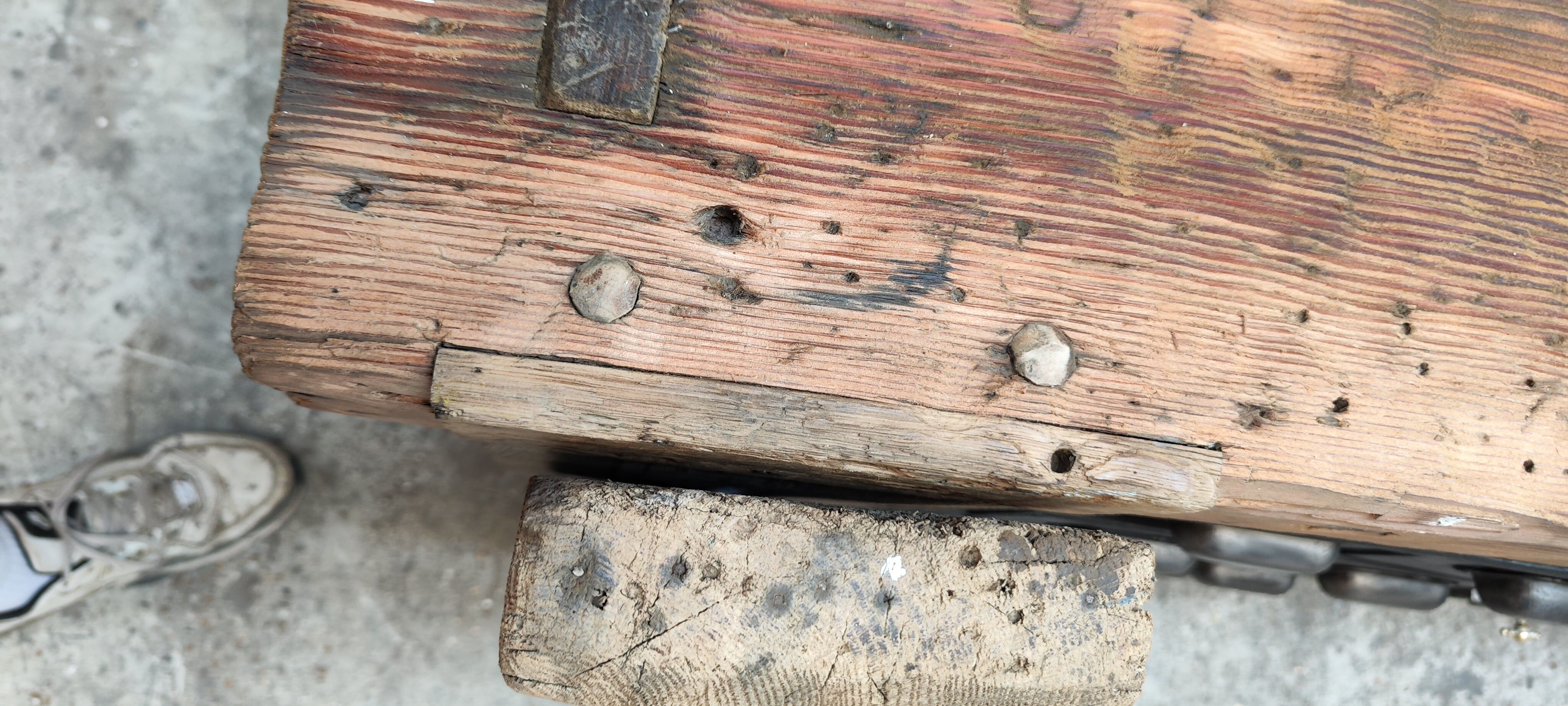 Carpenter's workshop table