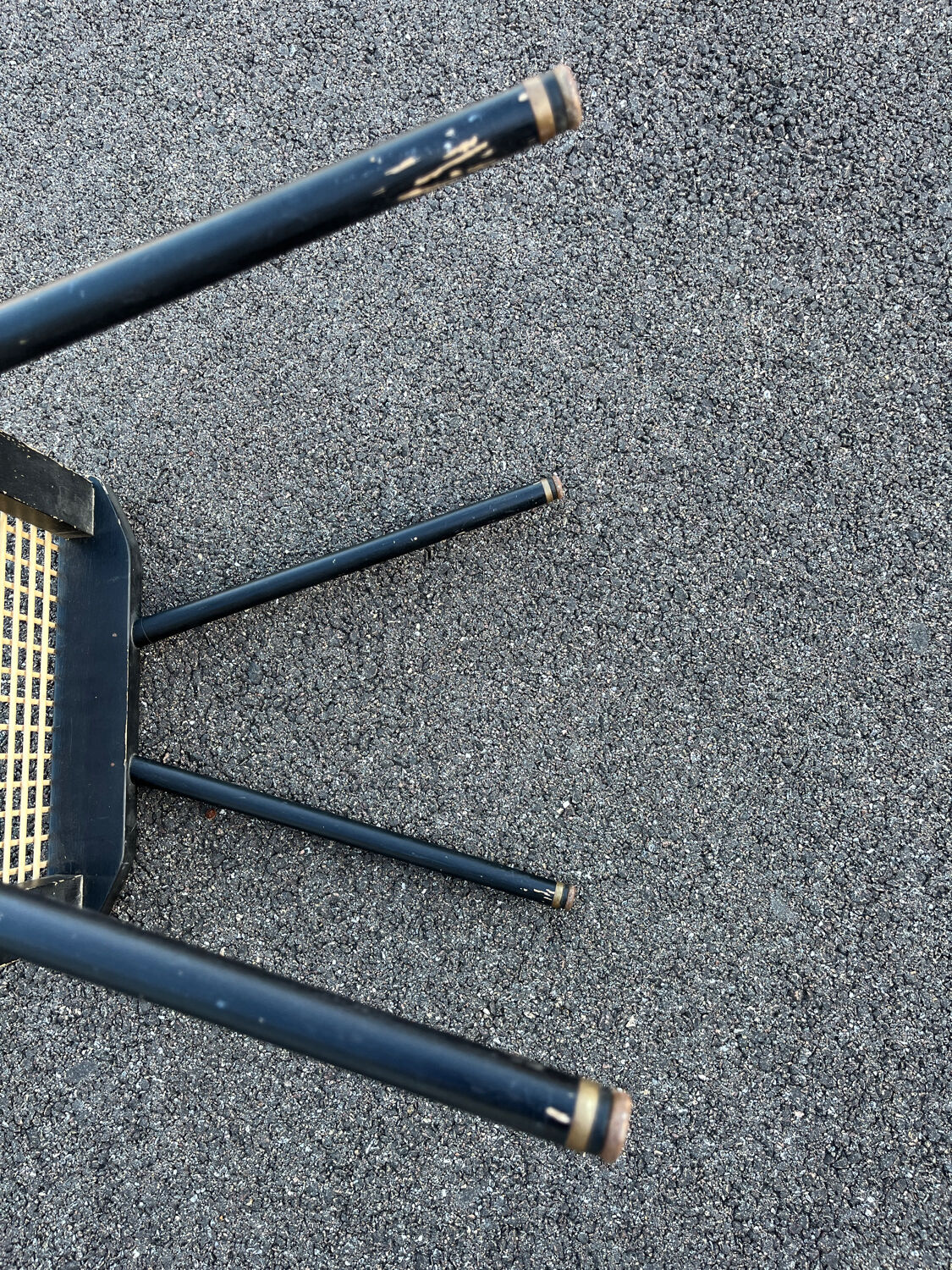 Georges Tigien stool vintage footrest