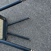 Georges Tigien stool vintage footrest