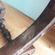 fauteuil curule dagobert têtes de chimère XIXe
